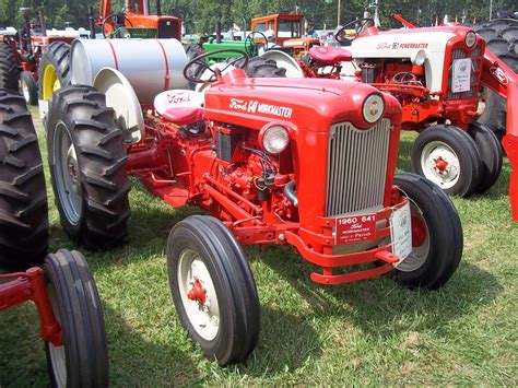 Red Ford Tractor Tractors Ford Tractors Vintage Tractors