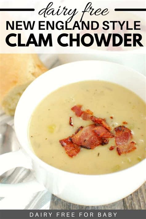 Dairy Free Clam Chowder Dairy Free For Baby