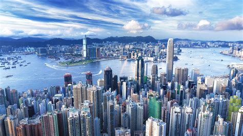 Wallpaper 2560x1440 Px Building Cityscape Hong Kong 2560x1440