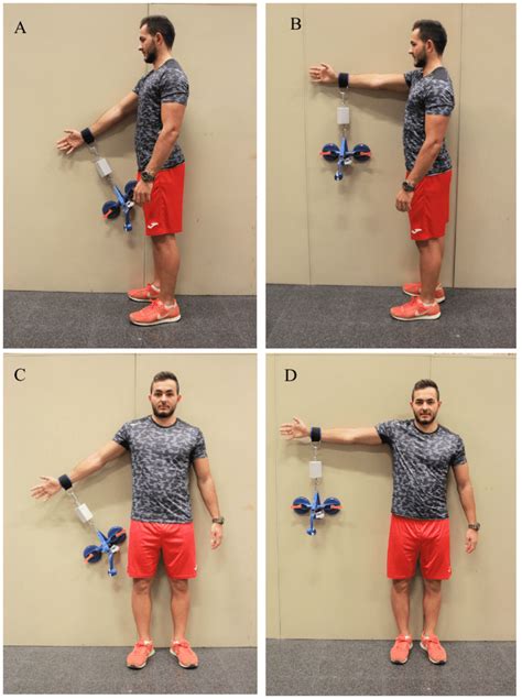 Isometric Strength Tests For A Shoulder Flexion At 45 B