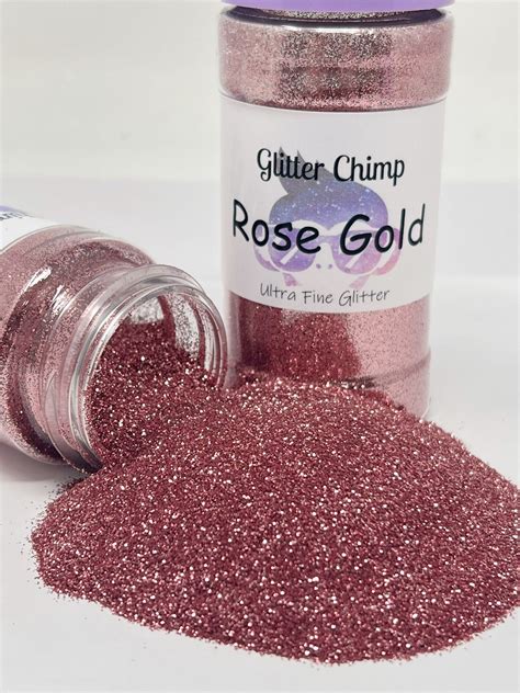 Rose Gold Ultra Fine Glitter Glitter Chimp