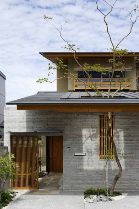 25 Trendy House Exterior Grey Interiors Japanese Modern House House