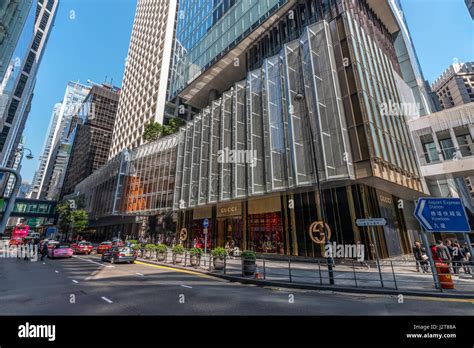 Queens Road Central Hong Kong Stock Photo Alamy