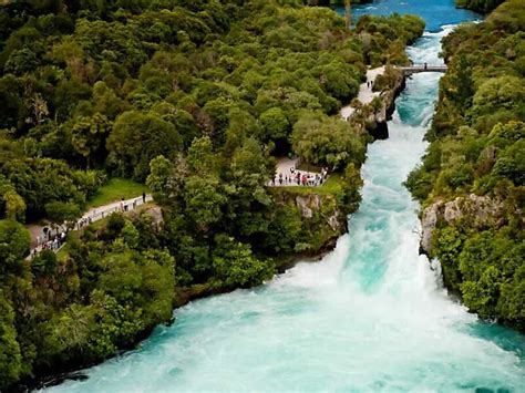 Chutes Huka Waikato Nouvelle Zélande Sygic Travel