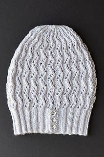 Right side, wrong side st, sts: Ravelry: Zig Zag Lace Hat pattern by Tori Gurbisz
