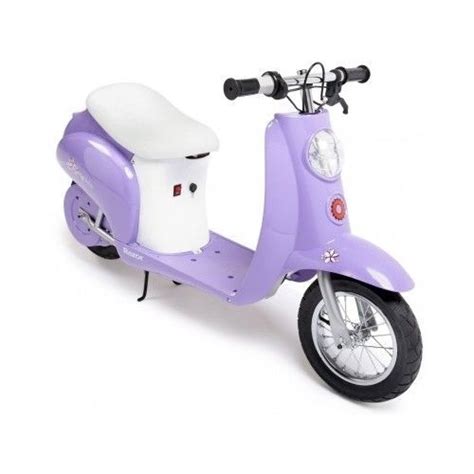 Perhaps the best way to explain the positive effects of riding dirt bikes by kids is to look at this review from a happy customer who purchased a kuberg cross youth dirt bike. Razor Pocket Mini Moped Electric Scooter Purple Girls ...