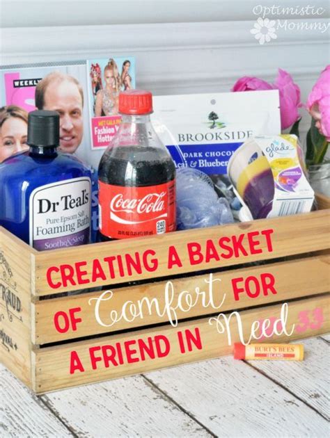 What To Put In A Care Package For A Grieving Friend Creating A Basket Of Comfort For A Friend