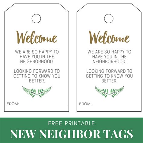 new neighbor t tag printable welcome to the neighborhood download new neighbor ts