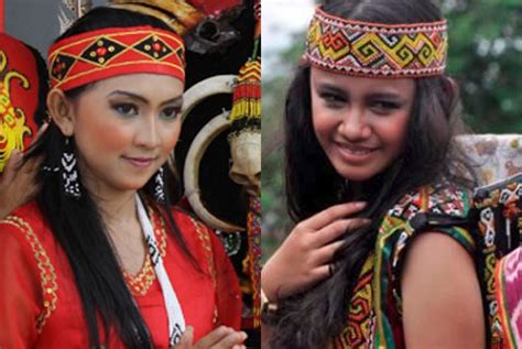Sejarah Dan Budaya Kecantikan Gadis Suku Dayak Kalimantan Hot Sex Picture