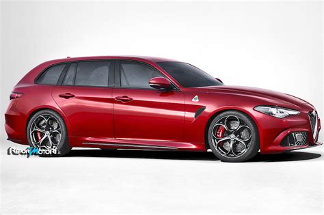 Eine starke, unverwechselbare, glasklare und präzise handschrift. Alfa Romeo Giulia Sportwagon : virtual ! - ReportMotori.it