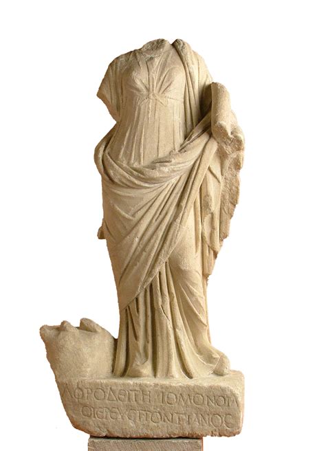 Statuette Of Aphrodite Homonoia From The Sanctuary Of The Egyptian Gods