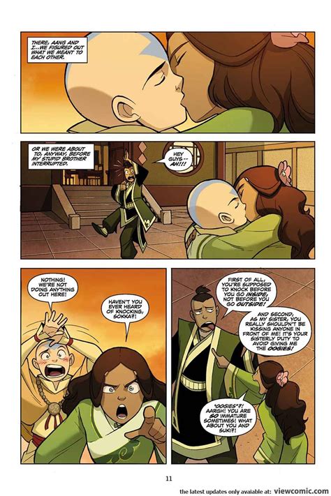 Avatar The Last Airbender The Promise Part 1 2012 View Comic Avatar Funny The Last