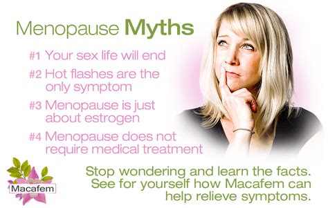 Pin On Macafem Health Tips And Facts About Menopause