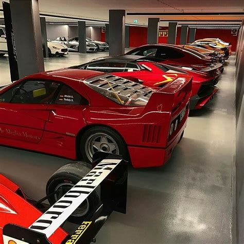 Discover the ferrari range with all the models on sale: Ferrari lovers garage | Dream car garage, Garage design ...