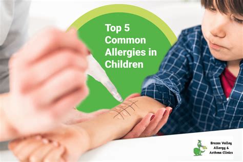 Top 5 Common Allergies In Children