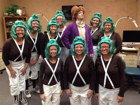 Willy Wonka And His Oompa Loompas Halloween Costume 311 Recipes