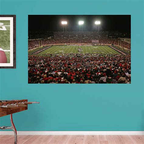 Shop for texas tech university wall art from the world's greatest living artists. Texas Tech Red Raiders - Stadium Mural Wall Decal | Shop ...