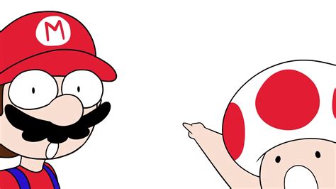 Mario And Toad Two Soyjaks Pointing Know Your Meme