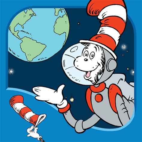 Theres No Place Like Space Dr Seusscat In The Hat By Oceanhouse Media