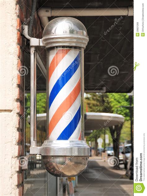 Watch dev from india and fernando from spain visit the barber's. Barber Pole stock image. Image of sign, vintage, cutting ...