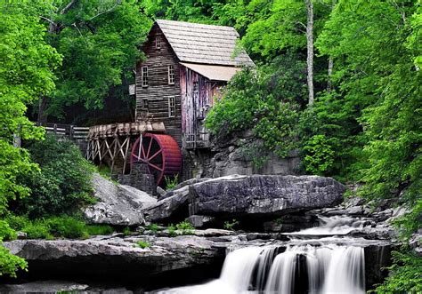 Forest Mill Forest Stream Lovely Mill Greenery Bonito Creek