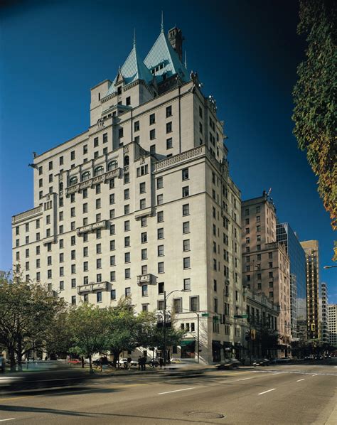 Fairmont Hotel Vancouver Vancouver Canadian Affair