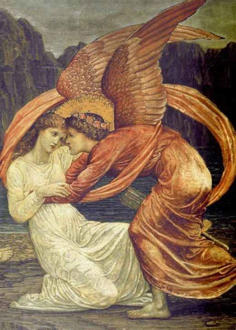 Pre Raphaelite Art Edward Burne Jones Cupid And Psyche Frieze Pre