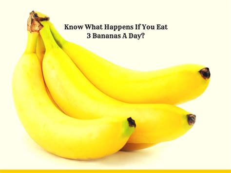 How to become a king? Know What Happens If You Eat 3 Bananas A Day?