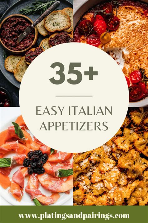35 Italian Appetizers Easy Make Ahead Recipes