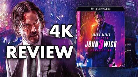 John Wick Chapter Parabellum K UltraHD Blu Ray Review Giveaway YouTube