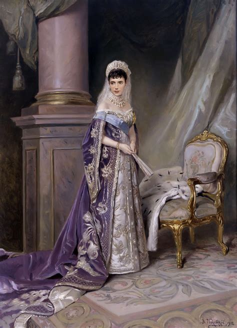 1885 Maria Feodorovna By Vladimir Makovsky Gatchina Palace Gatchina