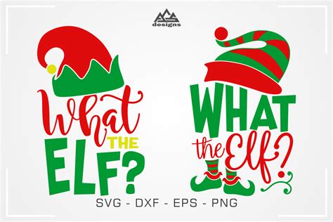What The Elf Christmas Elf Svg Design By AgsDesign  TheHungryJPEG
