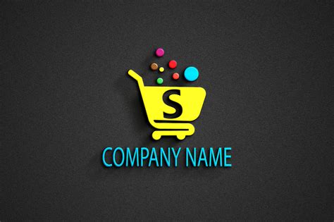 Letter S Shopping Market Logo Template Graphic By Ghulam Murtaza
