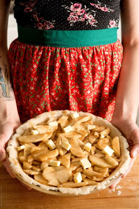 Making Apple Pie Filled Up By Stocksy Contributor Jeff Wasserman Stocksy