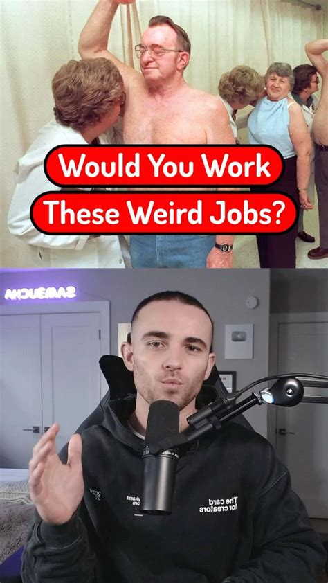 Would You Work These Weird Jobs Funny People Career Quotes Personality Quizzes