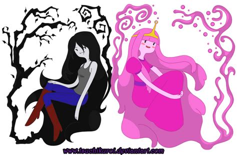 Marceline And Bubblegum Princess By Tsuchikuroi On Deviantart