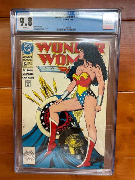Wonder Woman Cgc Classic Brian Bolland Cover Ebay