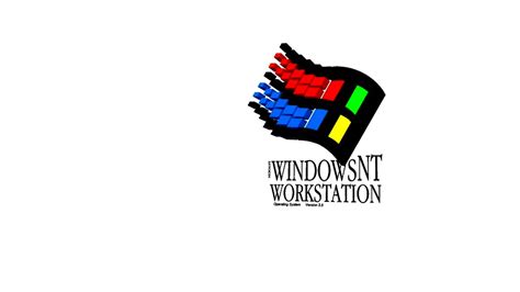 Windows Logo Nt Workstation 3d Model