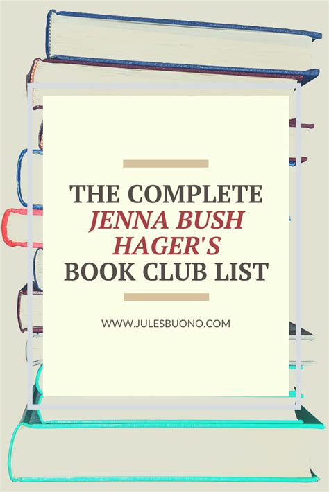 The Complete Updated Jenna Bush Hager S Book Club List Artofit