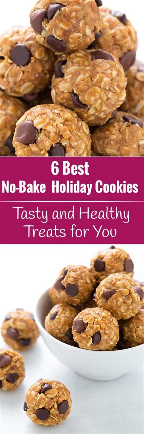 Two secret ingredients, avocado and applesauce, keep all the taste and texture! Best No-Bake Holiday Cookies and Treats That Anyone Can Make | Christmas baking cookies, Sweets ...
