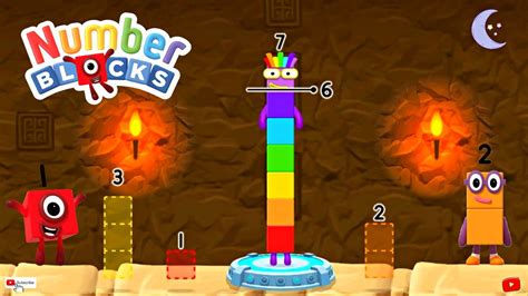 Numberblocks Magic Run Cave Explore With The Numberblocks Awesome