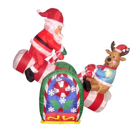 These holiday inflatables decorations are ideal for all products. inflatable outdoor decorations | Christmas Holiday Central