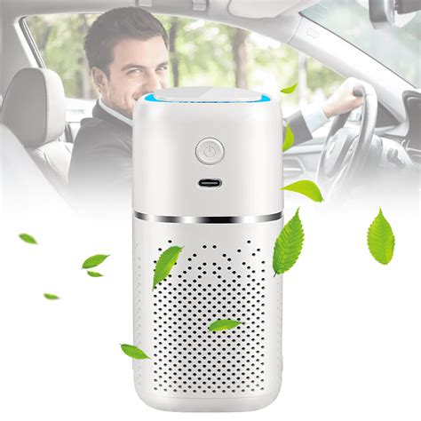 Fav Air Purifier Portable Air Cleaner For Car Office Home True Hepa