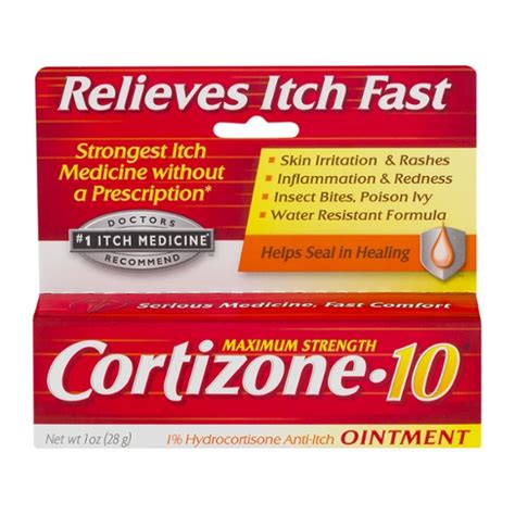 Save On Cortizone 10 1 Hydrocortisone Anti Itch Ointment Maximum Strength Order Online Delivery