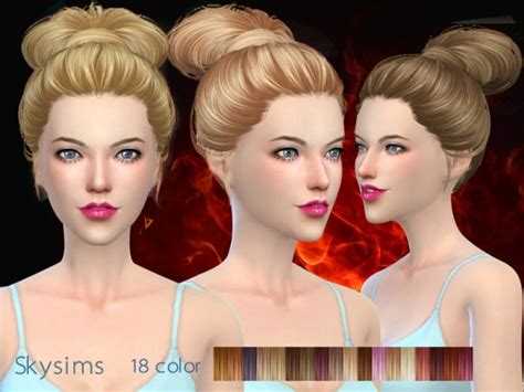 Butterflysims Skysims 164 Donation Hairstyle • Sims 4 Downloads