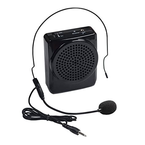 Portable Microphone Headset With Speaker