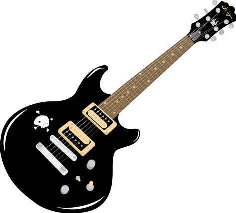 Black Guitar Clip Art At Vector Clip Art Online Royalty