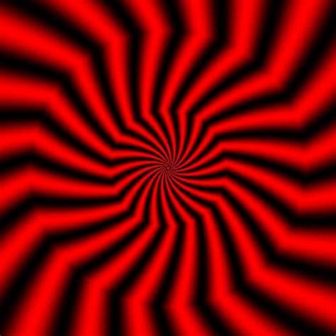 Red Swirl Optical Illusion Optical Illusions Illusions Optical