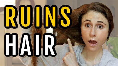 10 Habits That Ruin Your Hair Dr Dray Youtube