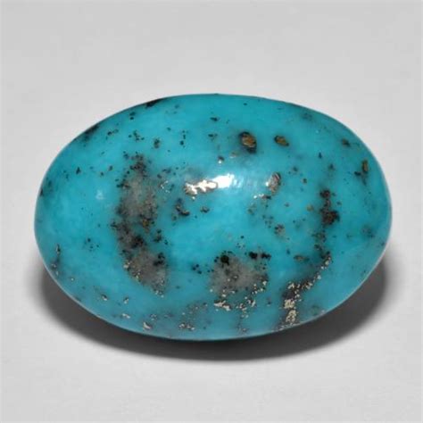 201 X 147mm Fancy Cabochon Turquoise From United States Weight Of 11